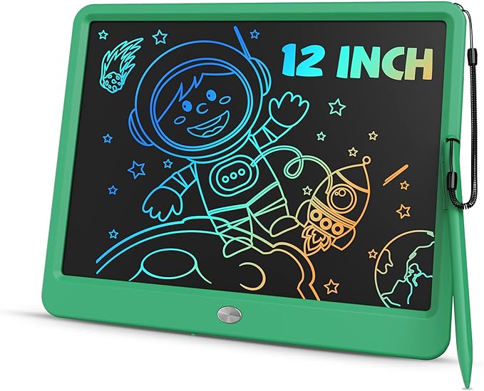 climbingmonkey Kids Toys Gifts for 3+ Years Old Boys Girls Toddler, 12inch LCD Writing Tablet