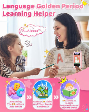 NAONAO  Kids Smart Phone Toys, Birthday Gifts Unicorn Toddler Play Phone