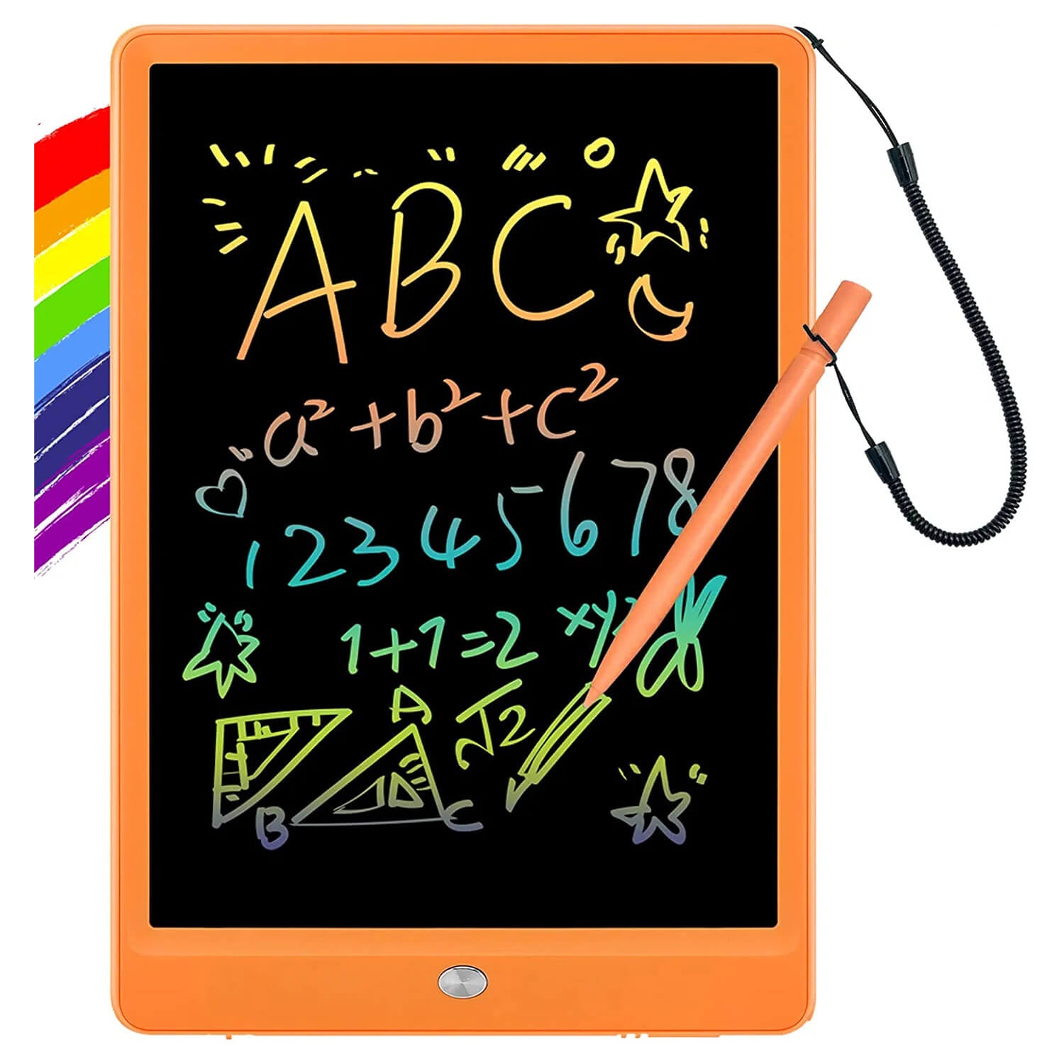 Orsen LCD Writing Tablet 10 Inch, Colorful Doodle Board Drawing Pad for Kids, Drawing Board Writing Board Drawing Tablet